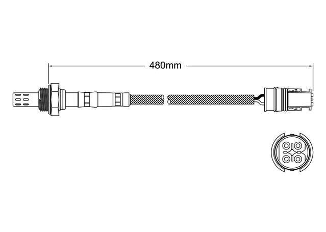 PAT Oxygen Lambda Sensor EGO-376
