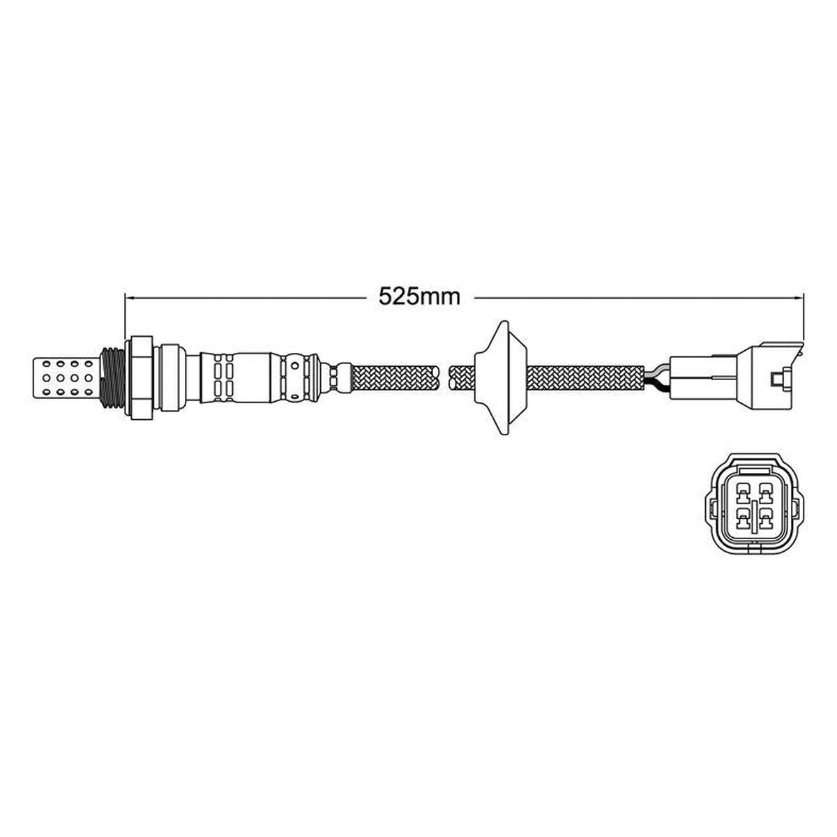 PAT Oxygen Lambda Sensor EGO-411