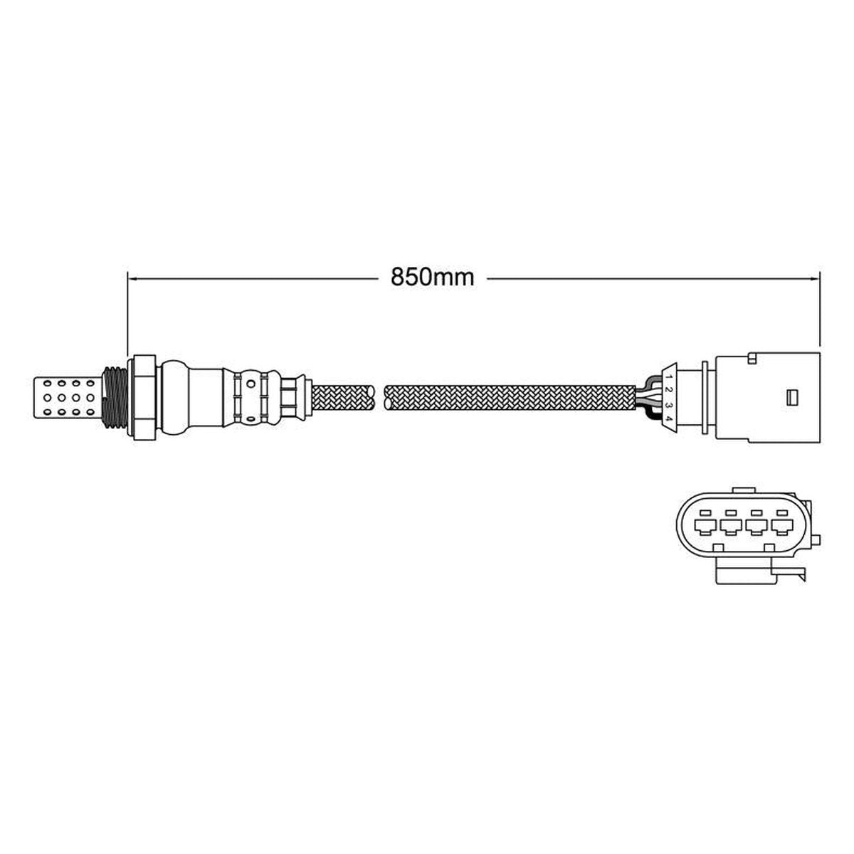 PAT Oxygen Lambda Sensor EGO-553