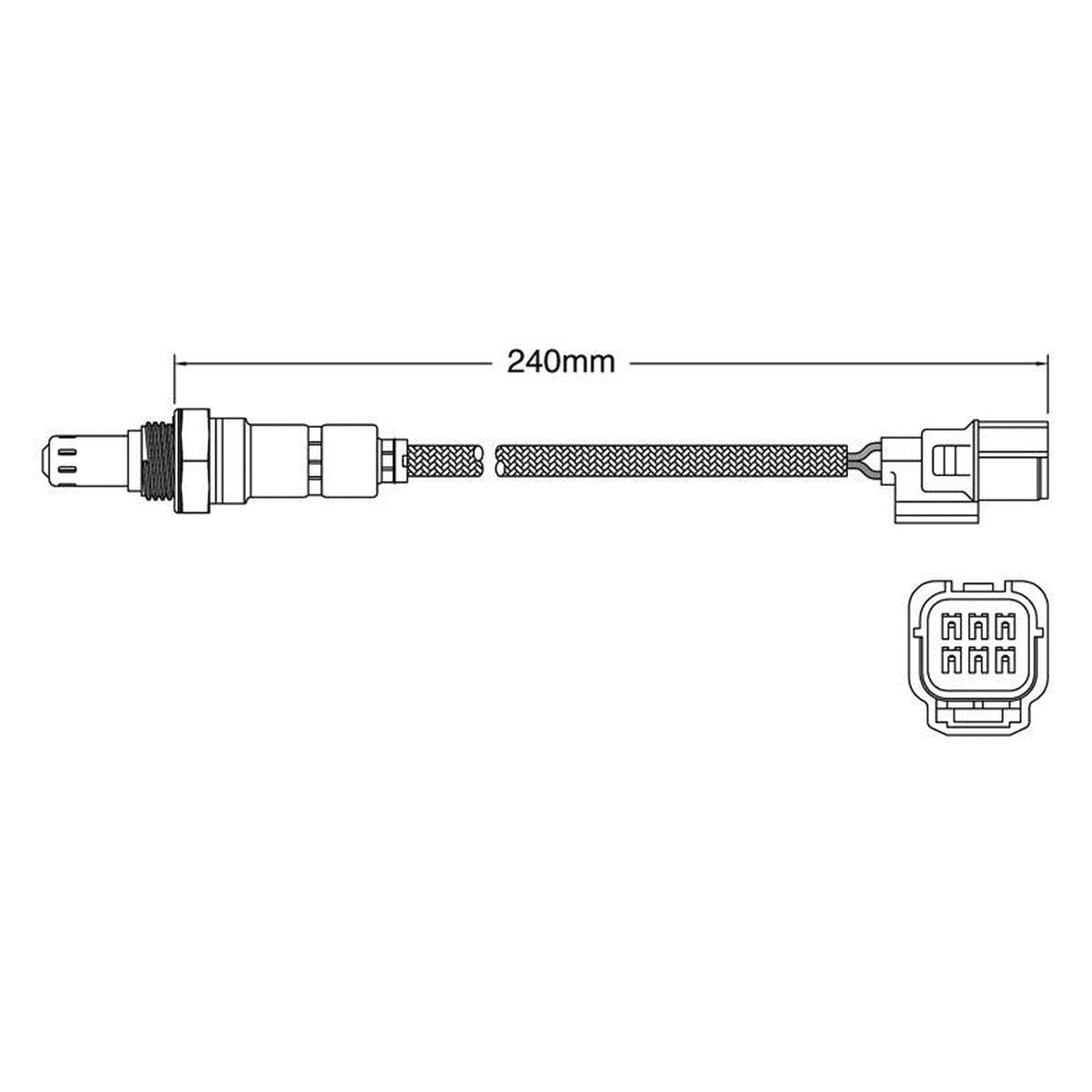 PAT Oxygen Lambda Sensor EGO-572