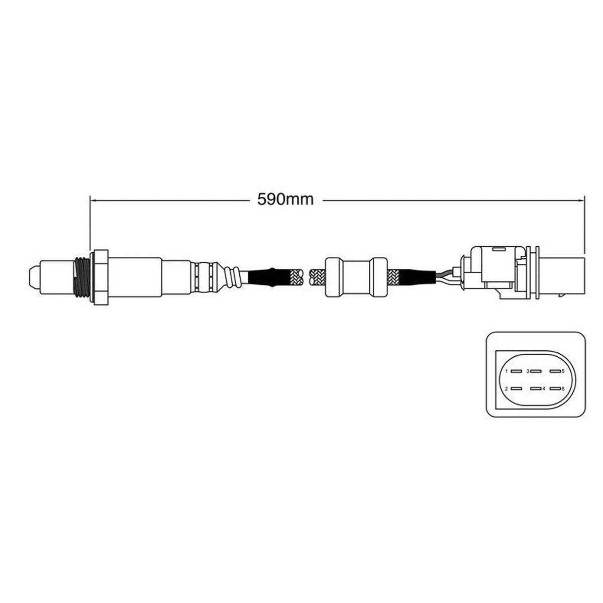 PAT Oxygen Lambda Sensor EGO-643