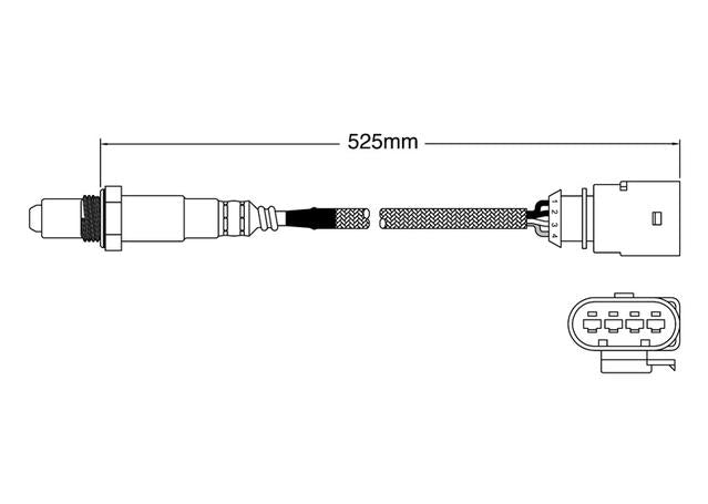 PAT Oxygen Lambda Sensor EGO-747