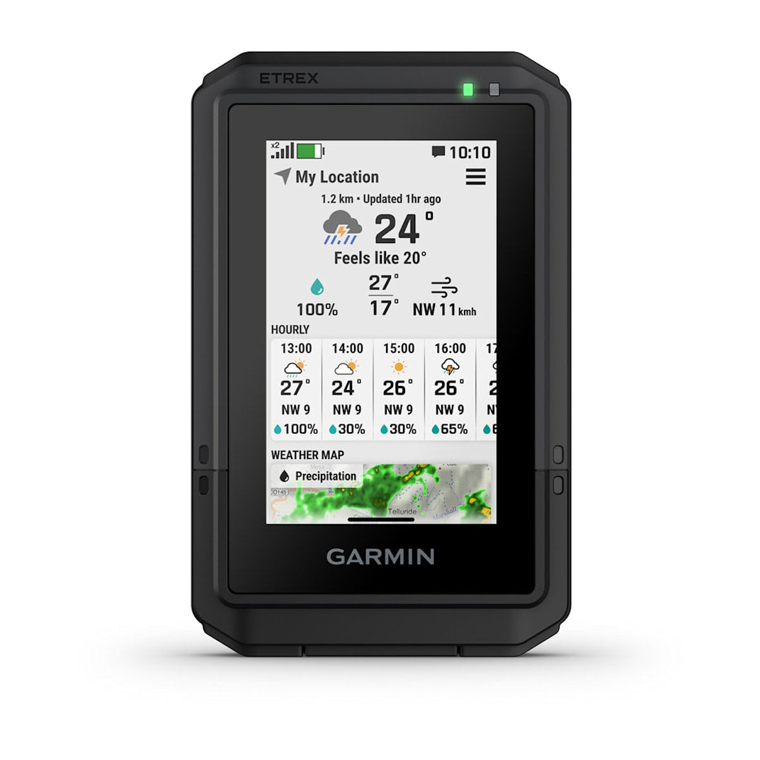 Garmin eTrex Touch GPS Handheld with touchscreen and preloaded maps