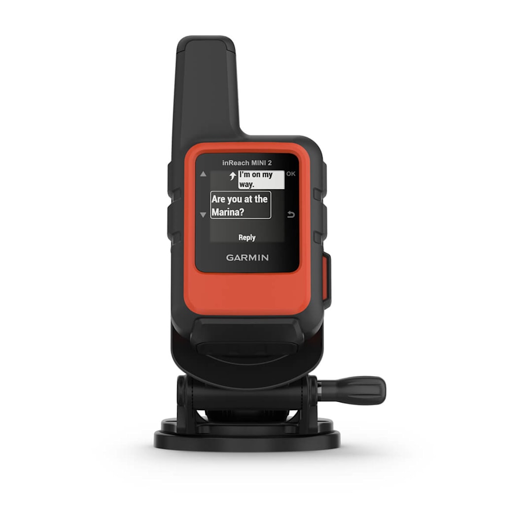 Garmin InReach Mini 2,Flame Red, Marine Mount