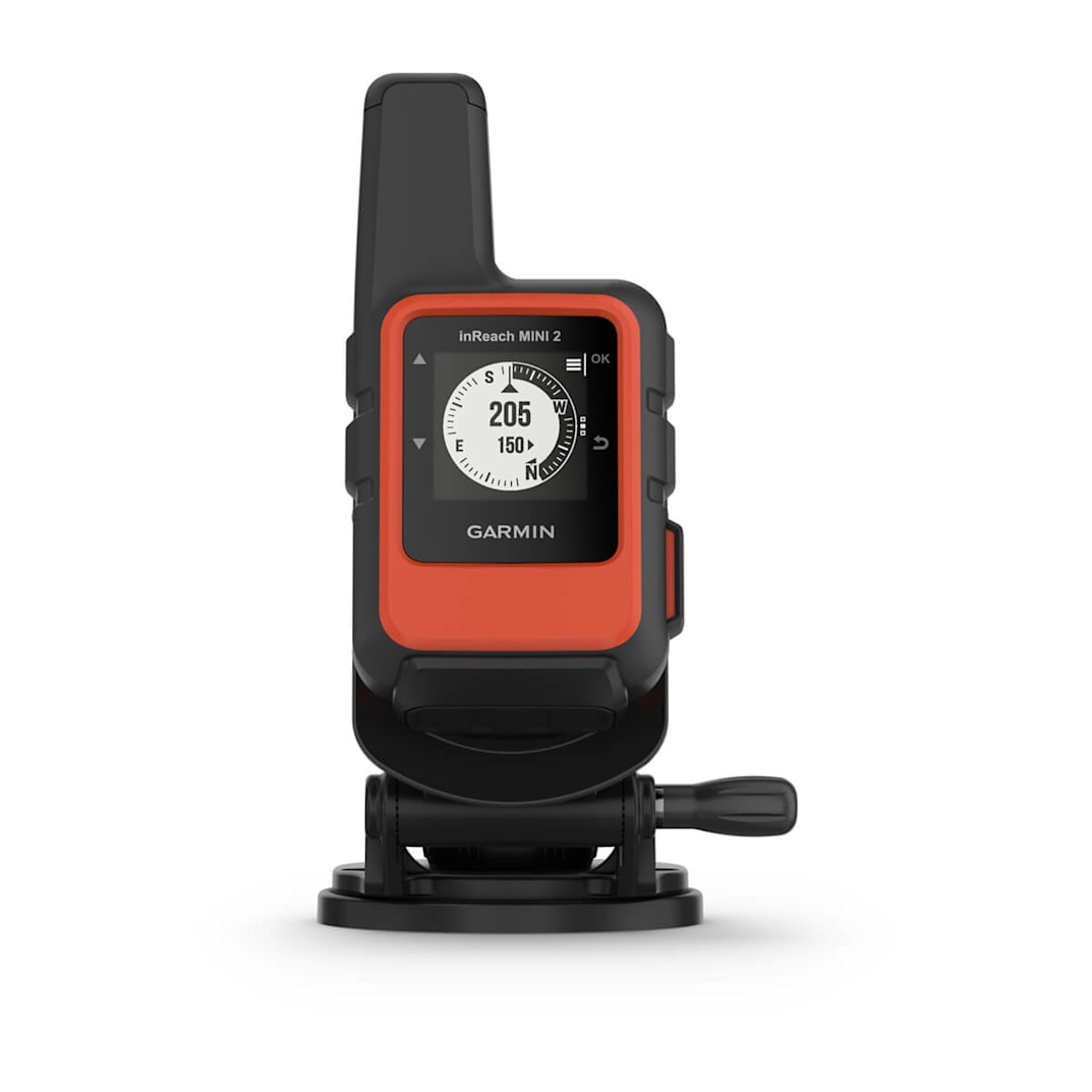 Garmin InReach Mini 2,Flame Red, Marine Mount