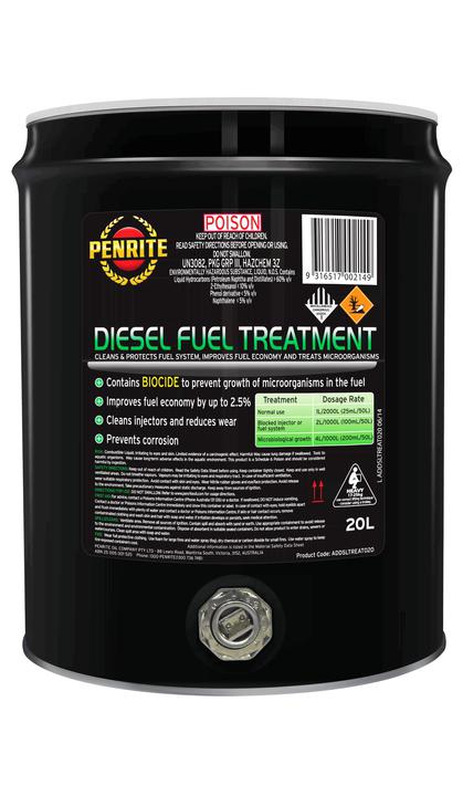 Penrite Diesel Biocide Fuel Treatment 20L ADDSLTREAT020