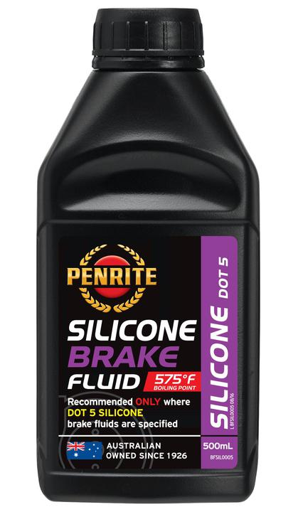 Penrite Silicone Brake Fluid DOT 5 500ml BFSIL0005