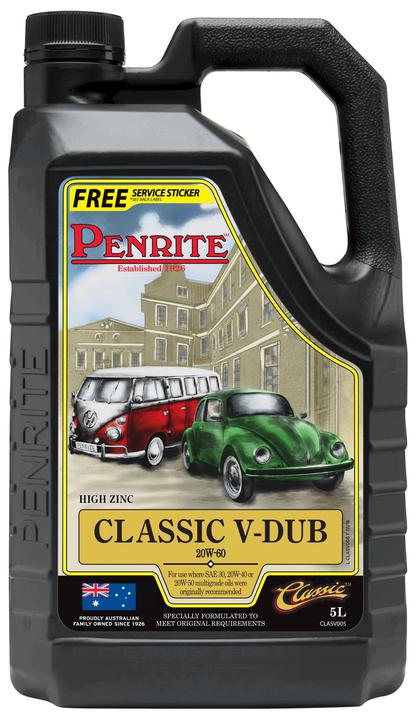 Penrite Classic V-Dub 20W-60 Engine Oil 5L