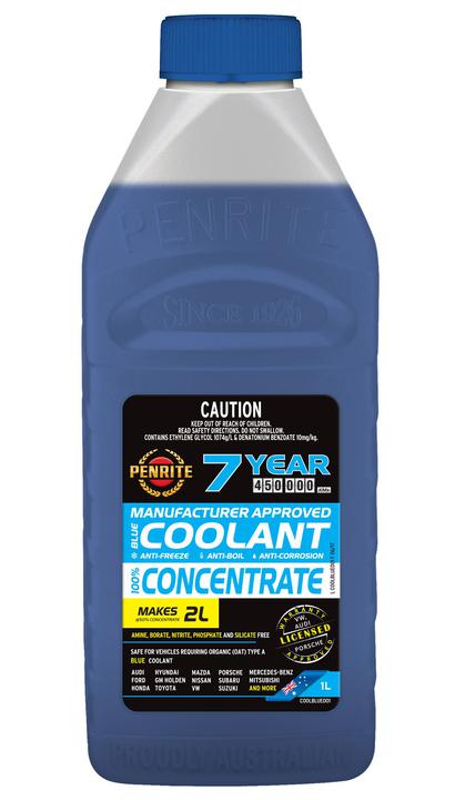 Penrite 7 Year 450,000km Blue Coolant Concentrate 1L COOLBLUE001