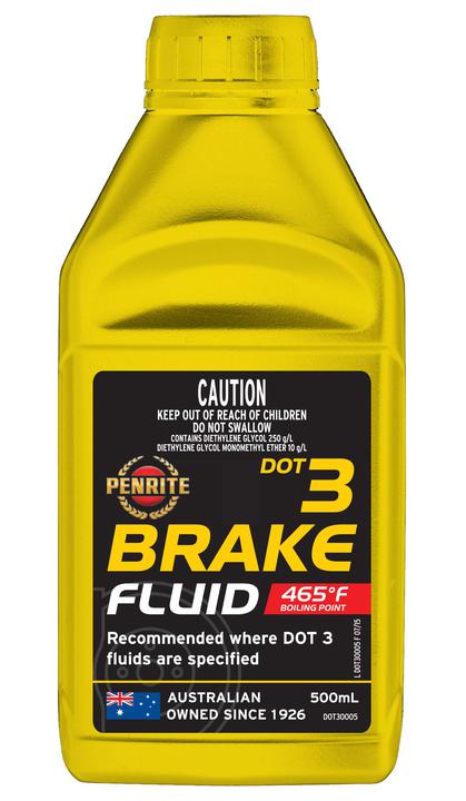 Penrite Brake Fluid DOT 3 500ml DOT30005