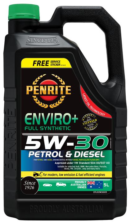Penrite Enviro+ 5W-30 Engine Oil 5L