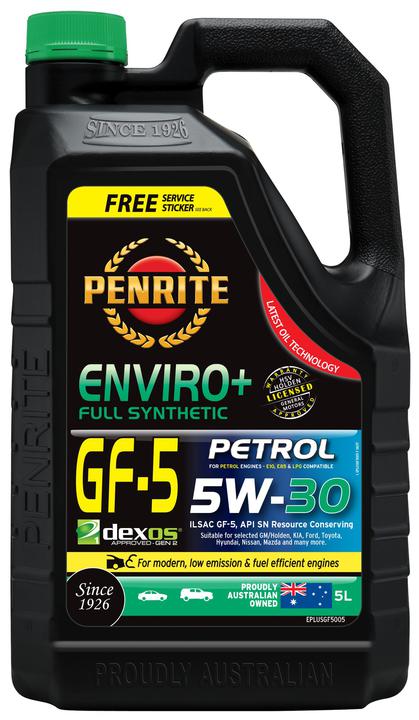 Penrite Enviro+ GF-5 5W-30 Engine Oil 5L
