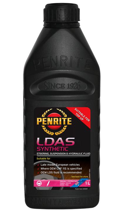 Penrite LDAS Full-Syn Power Steering Fluid 1L LDAS001