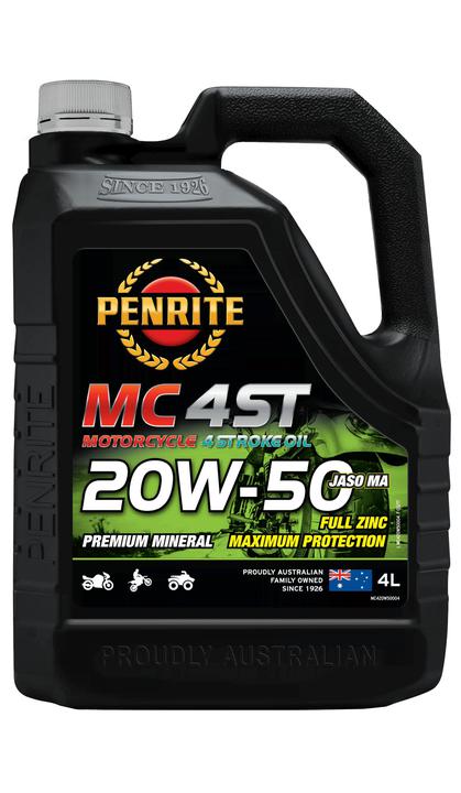 Penrite MC-4ST 4 Stroke Oil Mineral 20W-50 4L