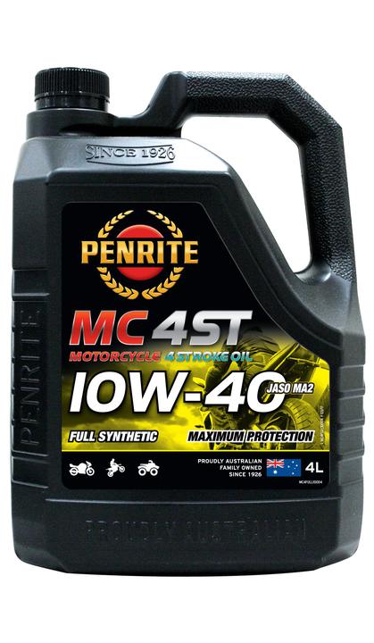 Penrite MC-4ST 4 Stroke Oil Full Synthetic 10W-40 4L