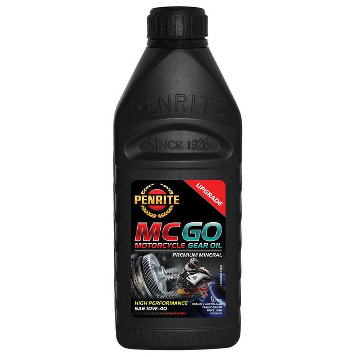 Penrite MC Gear Oil Mineral Motorcycle Gear Oil SAE 10W-40, API GL-4 1L
