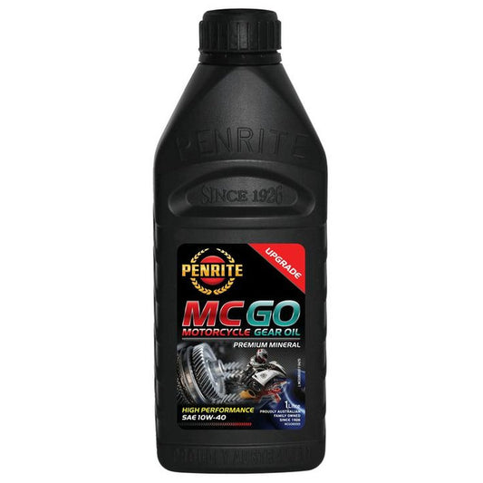 Penrite MC Gear Oil Mineral Motorcycle Gear Oil SAE 10W-40, API GL-4 1L