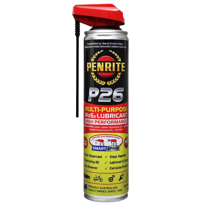 Penrite MoS2 High Performance Lubricant P26 Multi-Purpose 400ml P26MPL0004