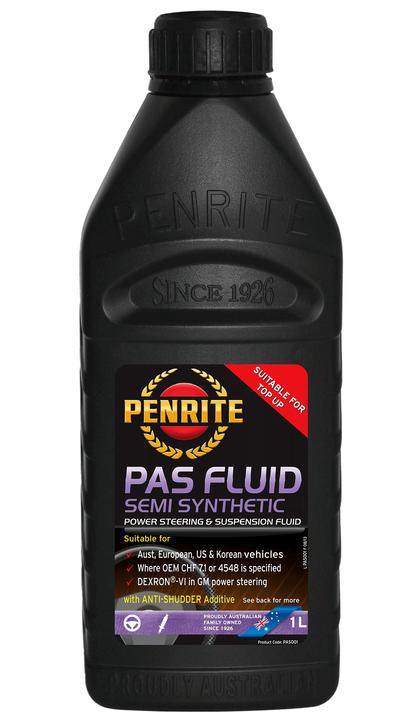 Penrite PAS Power Steering Fluid Semi-Syn 1L PAS001