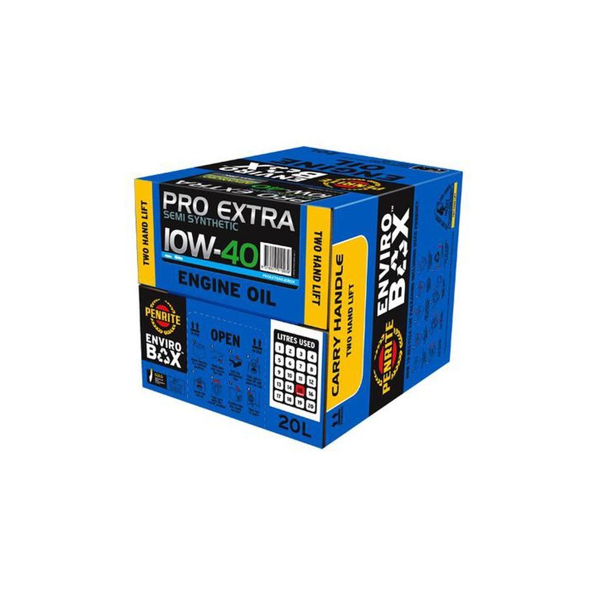 Penrite PRO Extra 10W-40 Engine Oil Enviro Box 20L