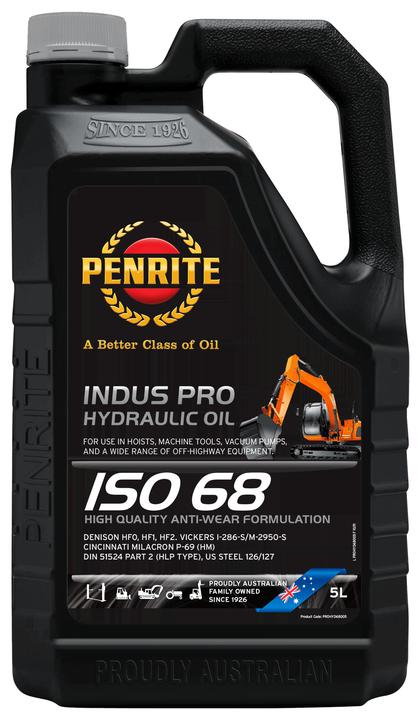 Penrite Indus Pro Hydraulic 68 Hydraulic Oil 5L