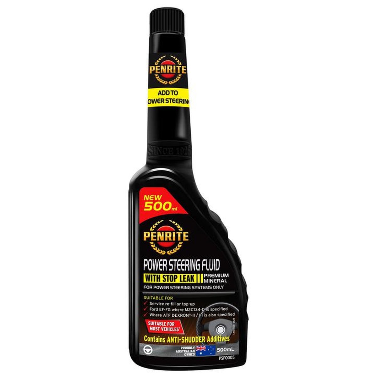 Penrite Power Steering Fluid Premium Mineral 5L PSF0005