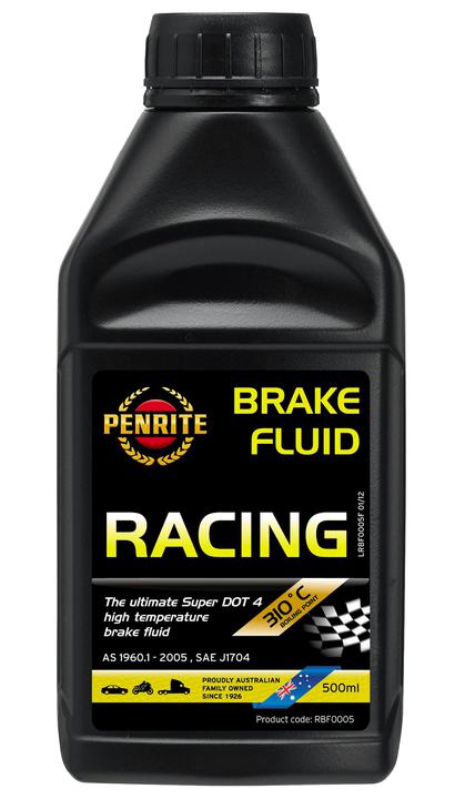 Penrite 10 Tenths Racing Brake Fluid Dot 4 500ml RBF0005