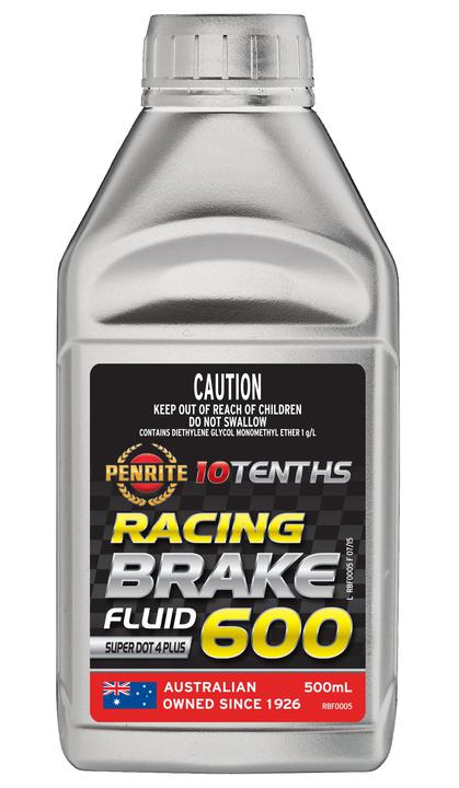 Penrite 10 Tenths Racing Brake Fluid Dot 4 500ml RBF0005