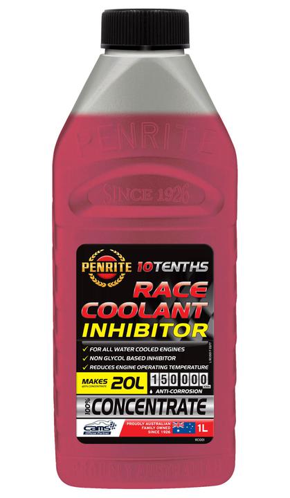 Penrite 10 Tenths Race Coolant Inhibitor Concentrate 1L RCI001