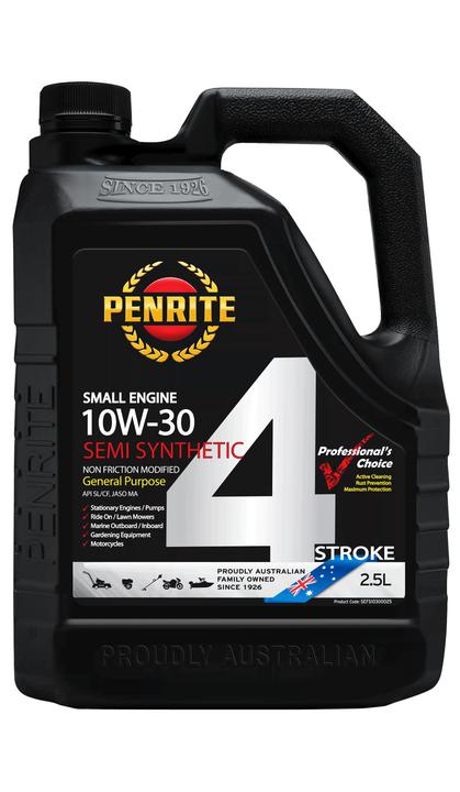 Penrite Small Engine 4 Stroke Oil 10W-30 2.5L