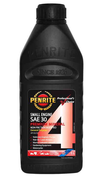 Penrite Small Engine 4 Stroke Oil SAE 30 1L