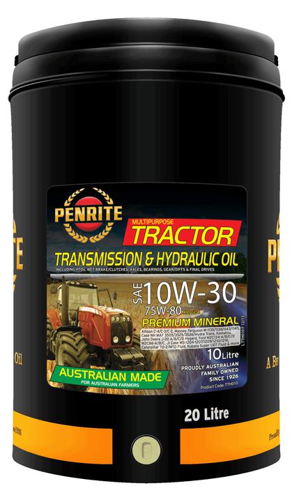 Penrite Tractor Transmission & Hydraulic Premium Mineral Oil 20L TTH020