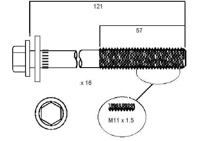 Permaseal Head Bolt Set HBS062