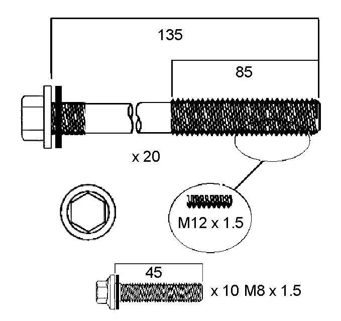 Permaseal Head Bolt Set HBS229