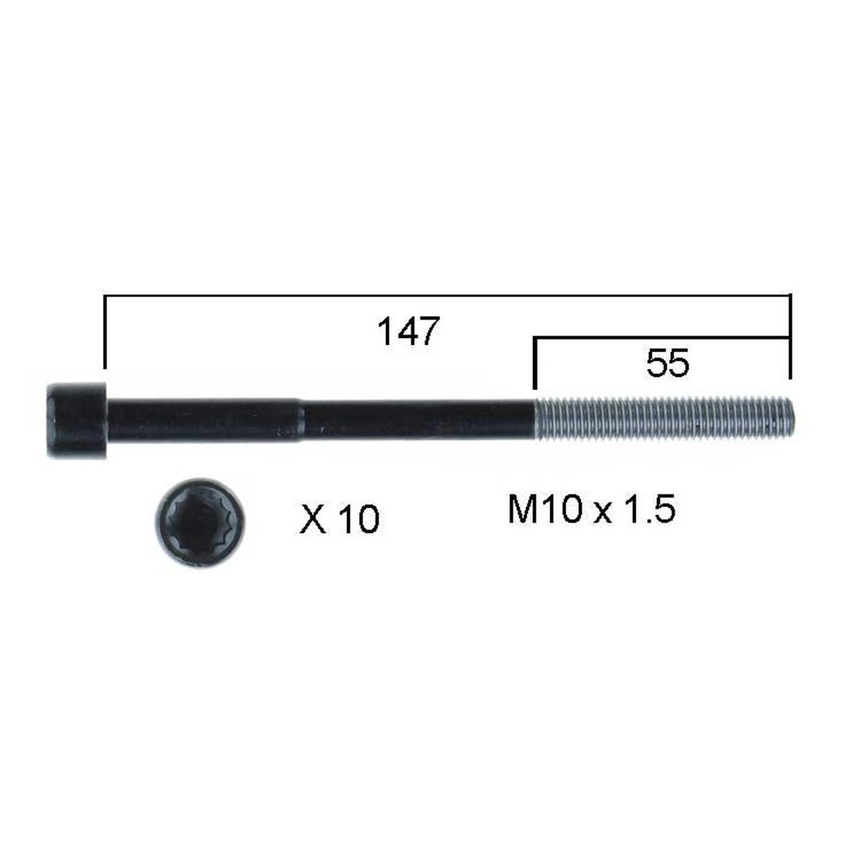 Permaseal Head Bolt Set HBS233