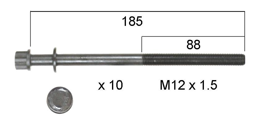 Permaseal Head Bolt Set HBS264