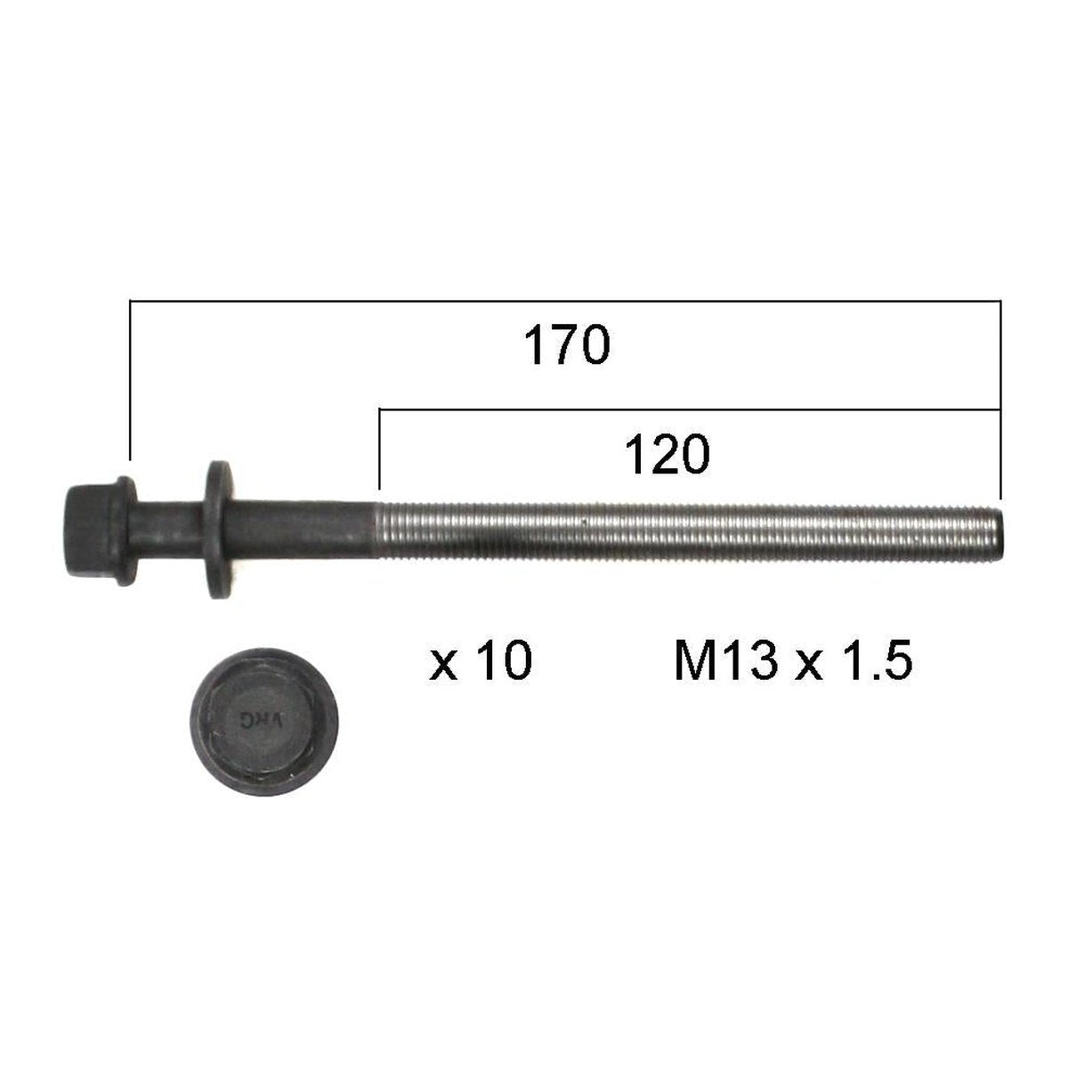 Permaseal Head Bolt Set HBS278