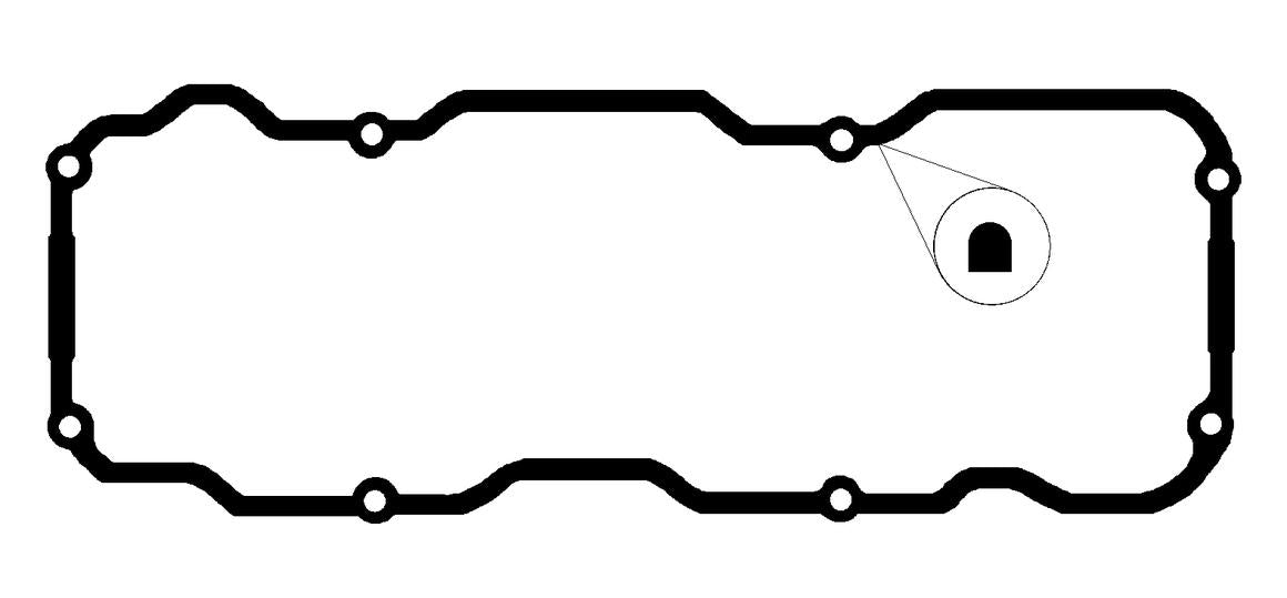Permaseal Valve Cover Gasket JM086