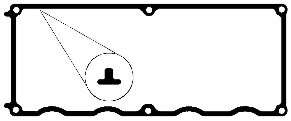 Permaseal Valve Cover Gasket RC3044