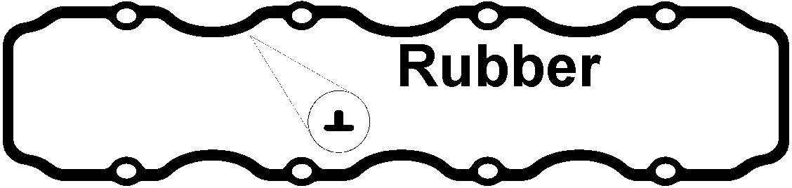 Permaseal Valve Cover Gasket RC3132