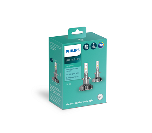 Philips Ultinon LED H7 Globe (2Pk) 11972ULX2