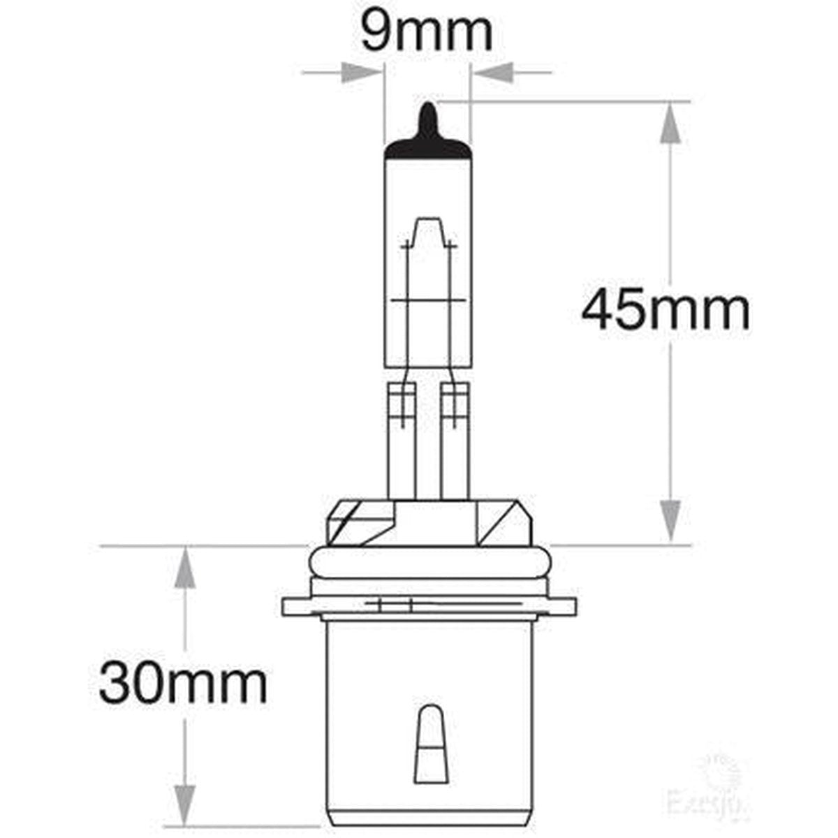 Philips Standard H27 Globe 12V 27W 12059