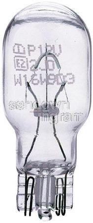 Philips Standard T16 Wedge Globe 12V 16W (10Pk) 12067