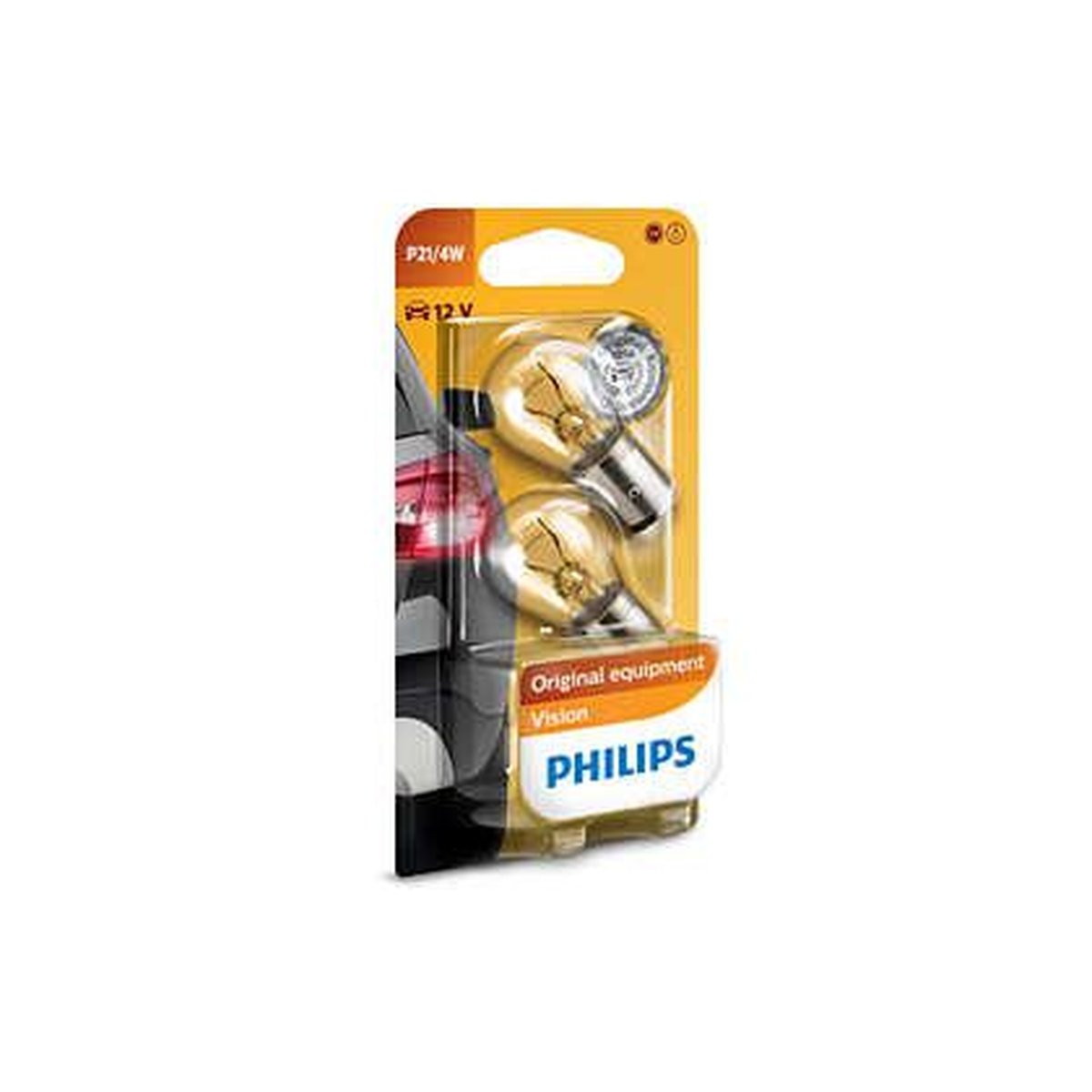Philips Bayonet Globe 12V 21/4W (2Pk) 12594B2