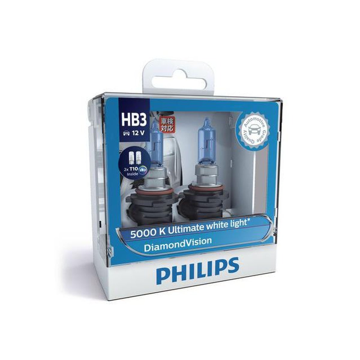 Philips 9005DVSL - Diamond Vision HB3 Globe P20D 12V 65W (2Pk)