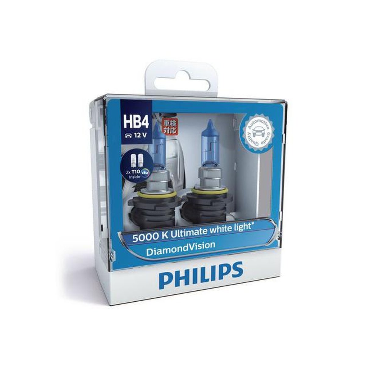 Philips 9006DVSL - Diamond Vision HB4 Globe P22D 12V 55W