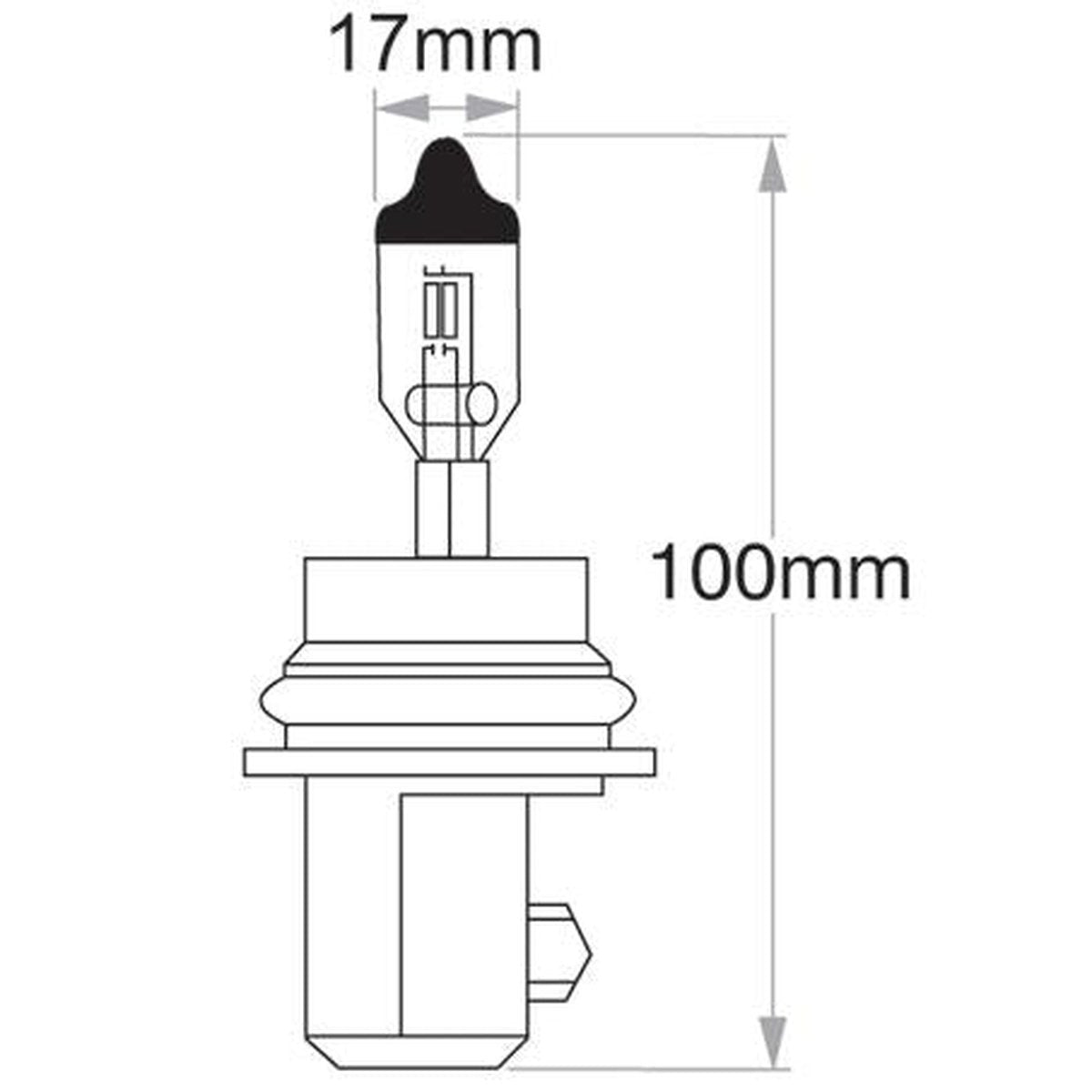 Philips Premium HB5 Globe 12V 65/60W 9007PRB1