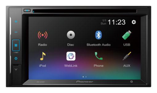 Pioneer AVH-A245BT 6.2" Touchscreen CD/USB/AUX/Bluetooth AV Multimedia Receiver