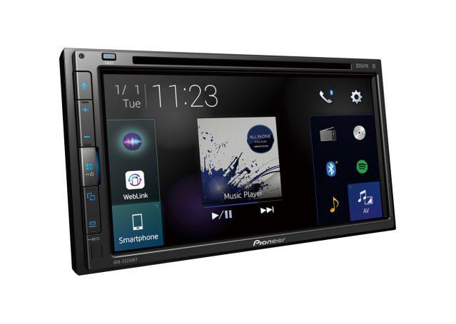 Pioneer AVH-Z5250BT 6.8" Touchscreen Smartphone Bluetooth Multimedia Player Apple CarPlay