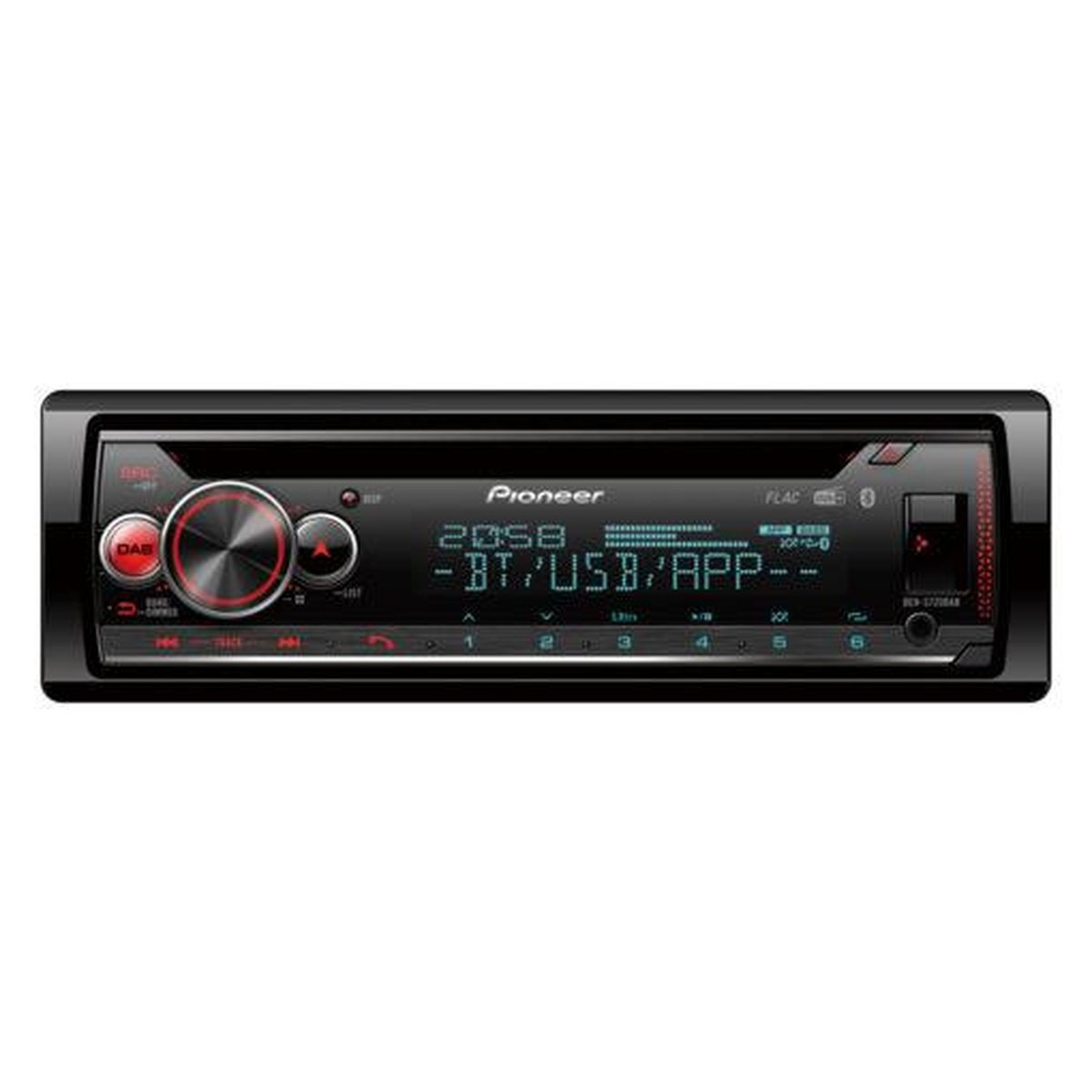 Pioneer DEH-S720DAB DAB+/CD/USB/Am/FM/Bluetooth/Spotify/Smartphone Receiver Car Stereo